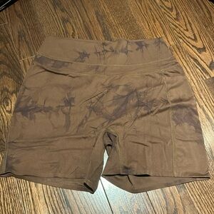 Alphalete Alphalux Tie Dye Shorts